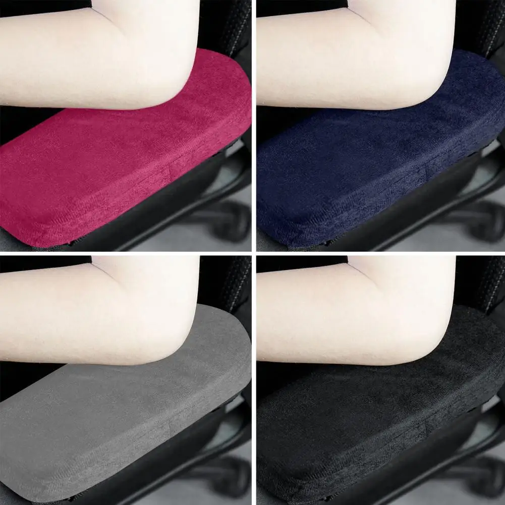 Armrest Pad Memory Foam Armrest Cushion Pad for Office Chair Soft Pp Cotton Filling Comfortable Elbow Pillow Home Work Use Soft