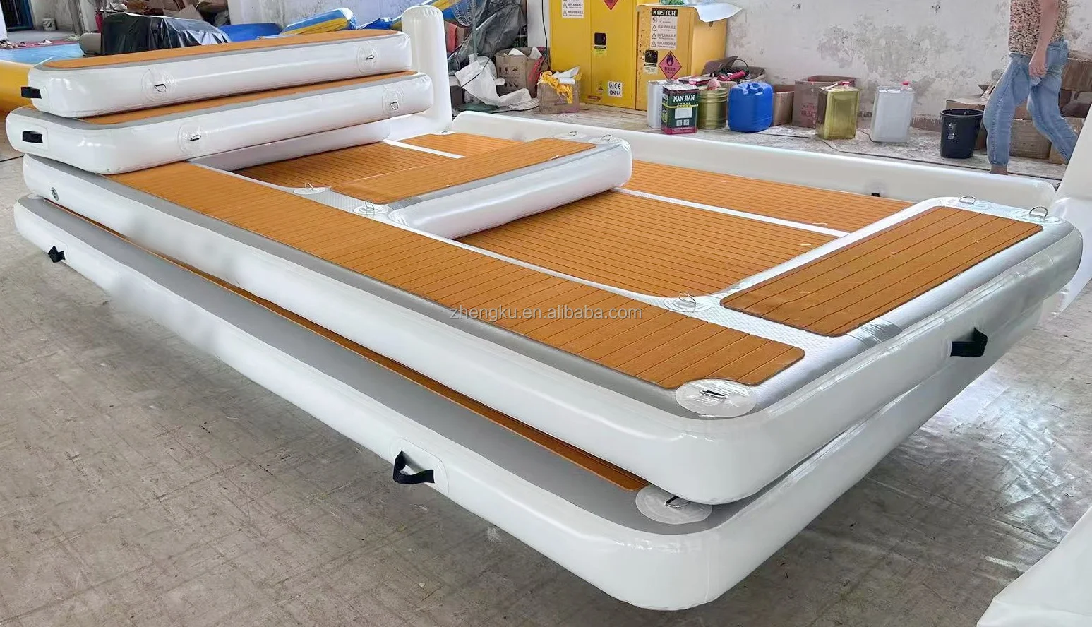 

Популярная надувная плавучая платформа для отдыха на воде, надувной плот, платформа для плавания, плавучий мост-пристань для озера