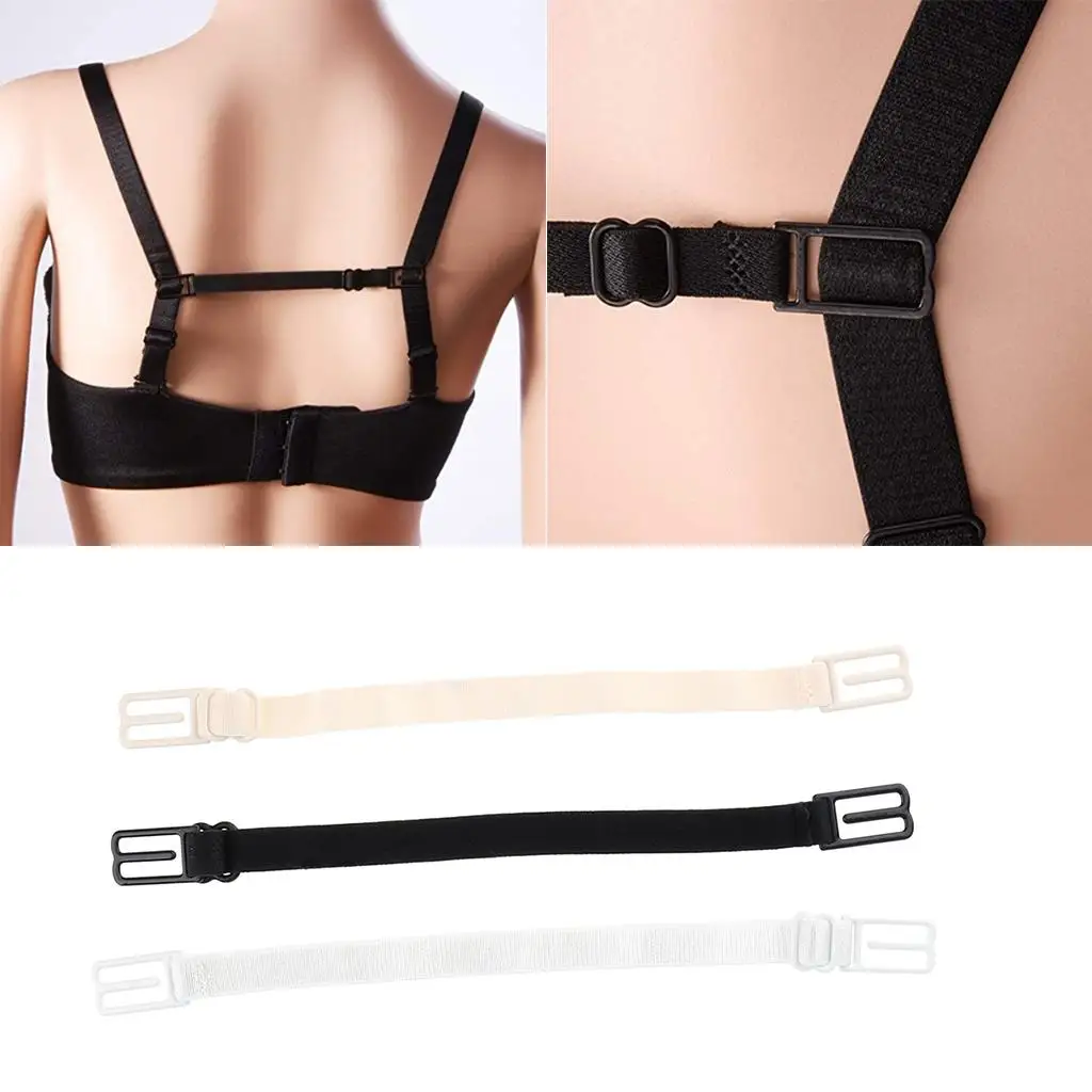 3pcs Women Chest Strap Clips Back Belt Holder for Anti- Bra Shape