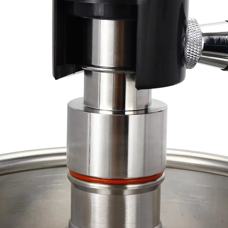 Adapter for Counter Pressure Filler to filling Mini Keg Growler,Homebrew Tap Defoamer Adapter for Bottling Beer Keg Without Foam