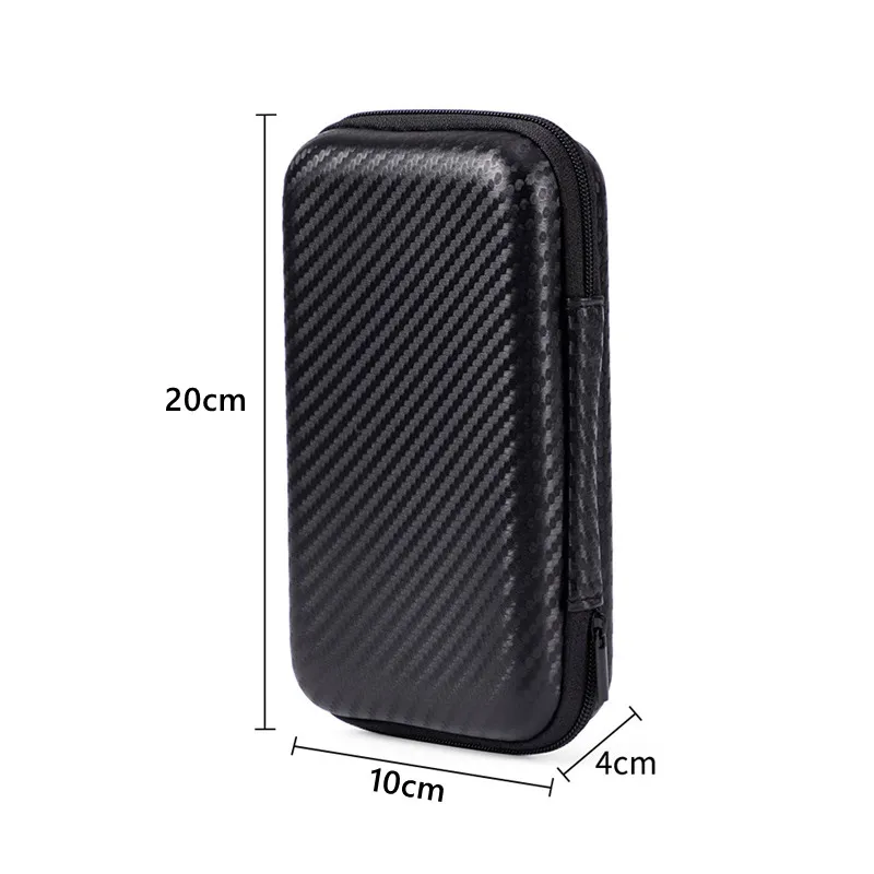 1/2 stücke Tragbare Eva Lagerung Tasche Mäppchen Handy Ladegerät Schutz Tasche Mobile Festplatte Tasche U Disk Daten kabel Lagerung