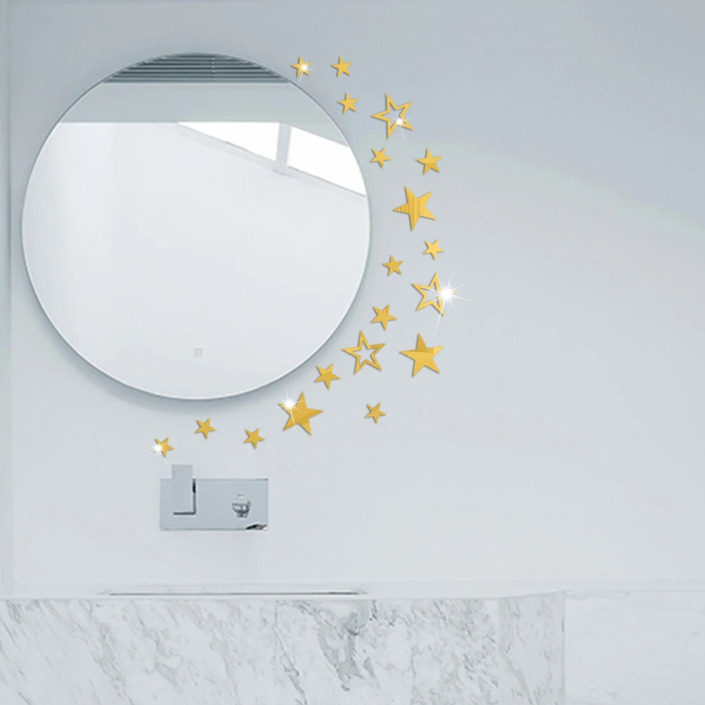 تصميم جذاب لديكور المنزل وديكور الحفلات وملصقات حائط أكريليك وملصقات حائط مزخرفة سهلة الاستخدام ومقاومة للبهتان #1