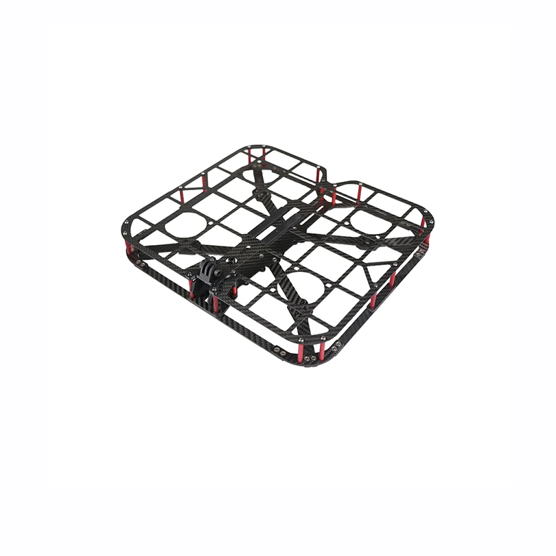 Q4 5inch 230MM Carbon Fiber Anti-collision Protection Ring FPV Multirotor BWhoop Duct Frame Support 2212 Brushless Motor Drone