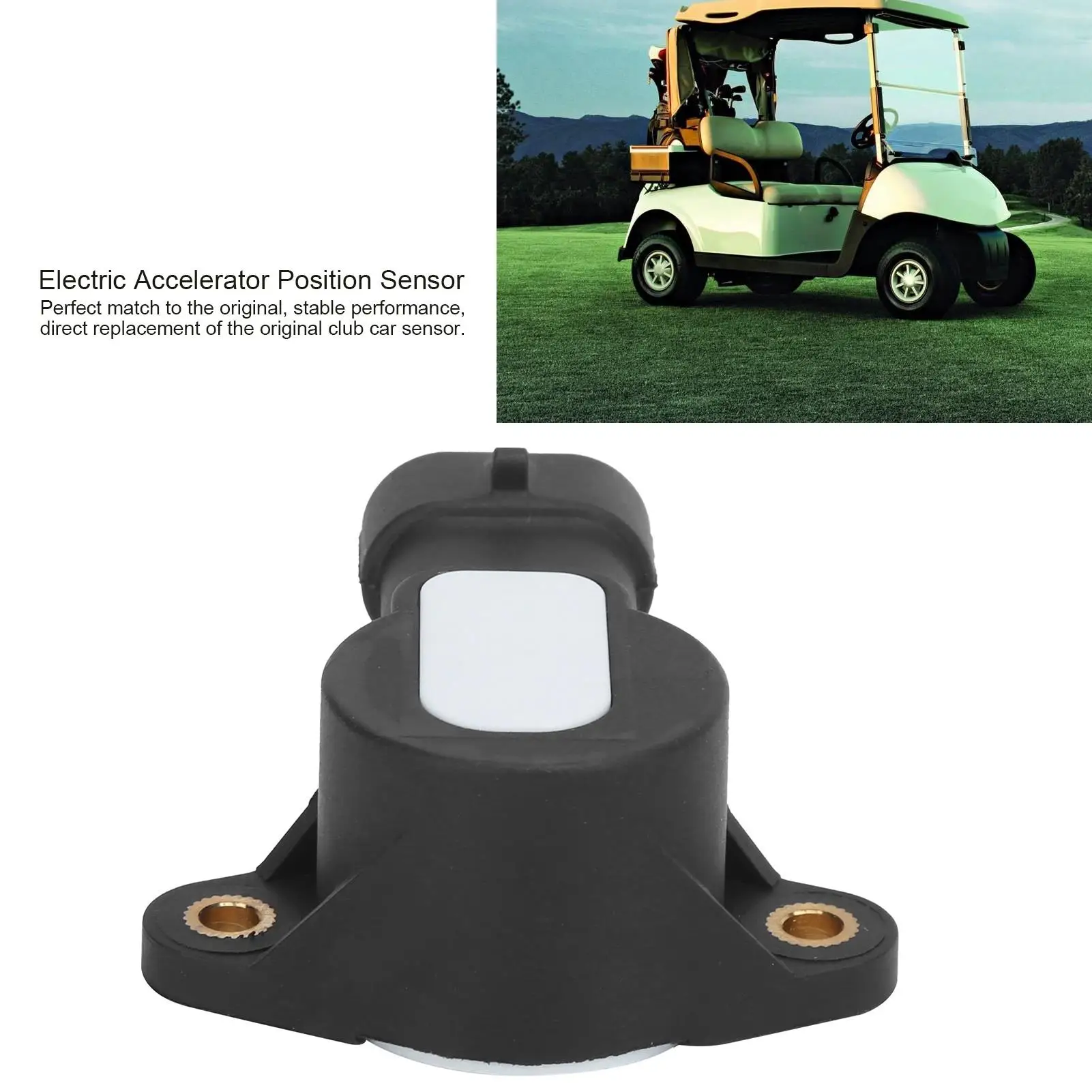 Sensor de posição do acelerador para reparo, amplamente aplicação ABS, substituição para ezgo RXV apenas 2008-Up, 600019