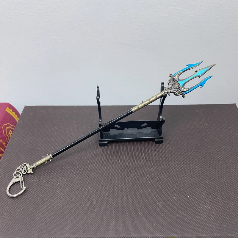 22cm (8.66 inch) Trident Weapon Model Toy, God of War Game Merch