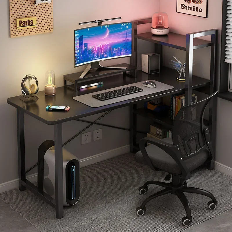 Multi-functional Gaming table Computer table Desktop desk Bookshelf table Game table Writing table