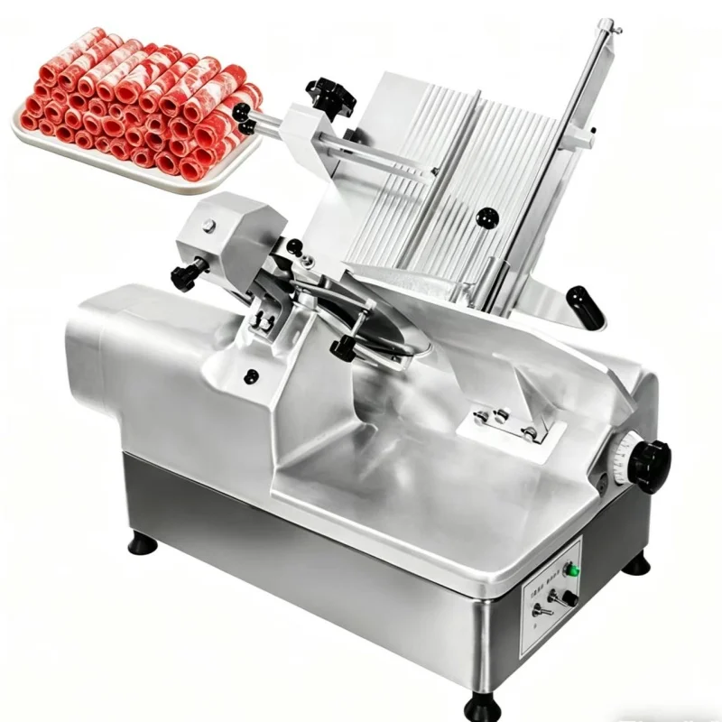Commercial Automatic Meat Slicer Easy-to-clean Cheese Slicing Machine Efficient Stainless Frozen Meat Flaker Machine
