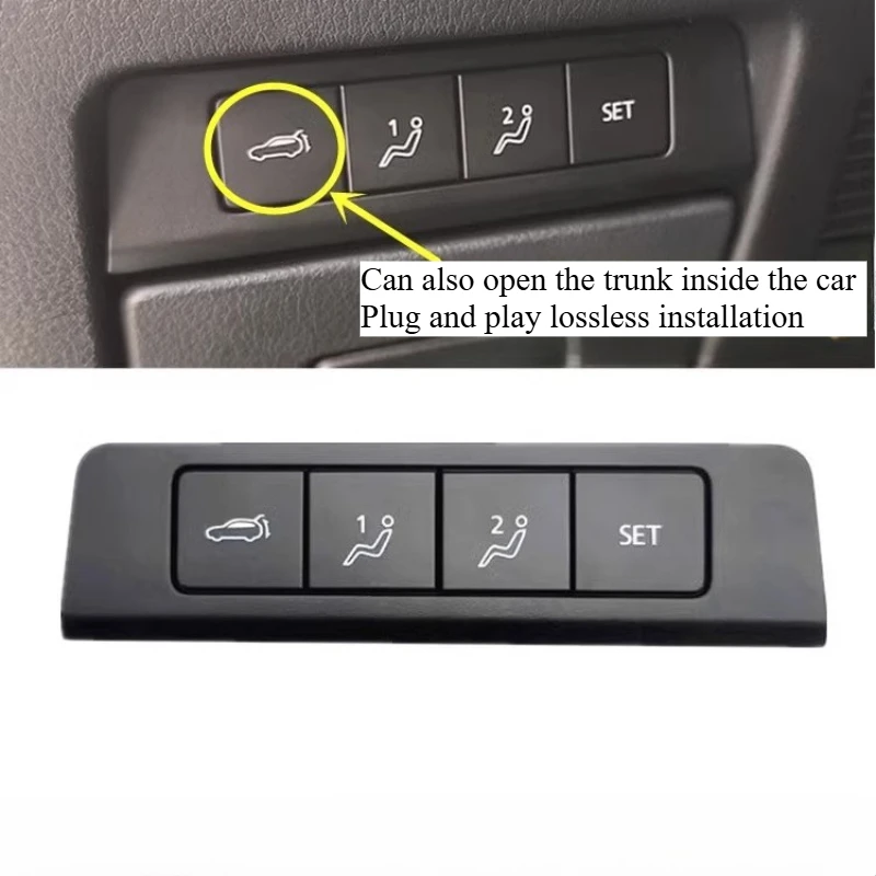 

For Mazda 3 Axela Trunk Switch Rear Trunk Lid Opening Button Inside The Car 1pc
