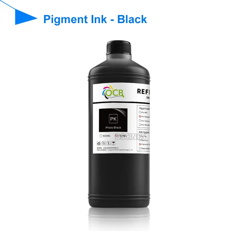 1000ml / bottle Pigment ink For Epson 3800 3800C 3880 3850 3890 7908 9908 7890 9890 11880 11880C printer high quality ink