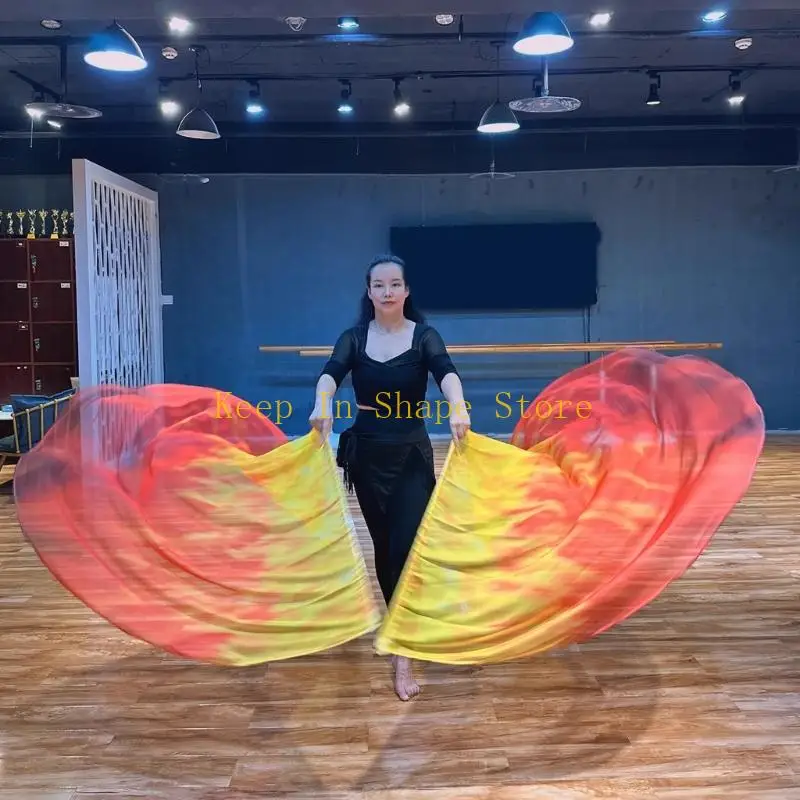 U1JC Flame Gradients Polyester Fitness Flags Large Praise Church Flags For Outdoor Workouts Dance And Gym Activiy