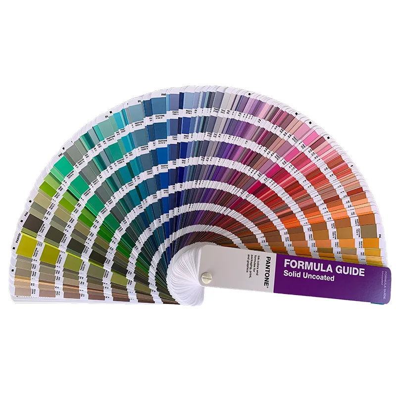 PANTONE 국제 표준 컬러 카드, PANTONE U 컬러 카드, 무광 오프셋 종이, 새로운 법정 버전