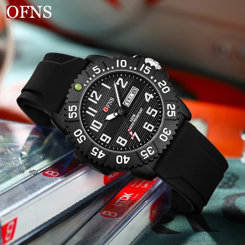 OFNS Top Brand Military Watch Special Forces Outdoor Sports Waterproof Classic SEAL Army Wristwatch Male Quartz Watches For Men