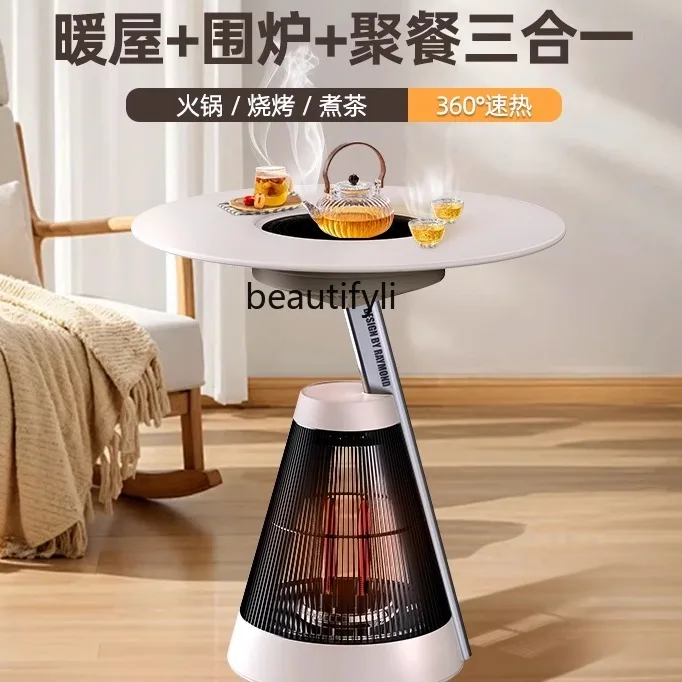 Abo stove surrounding stove brewing tea multi-functional roasting fire, under table heater, living room heater, electric brazier