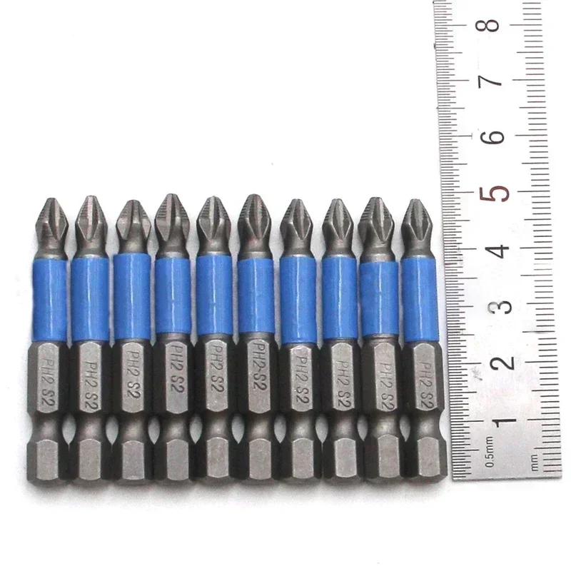 Cross bit drill Head Screwdriver Bits Hand Tools Anti Slip Electric Hex Shank Magnetic Screwdriver Drill Bit