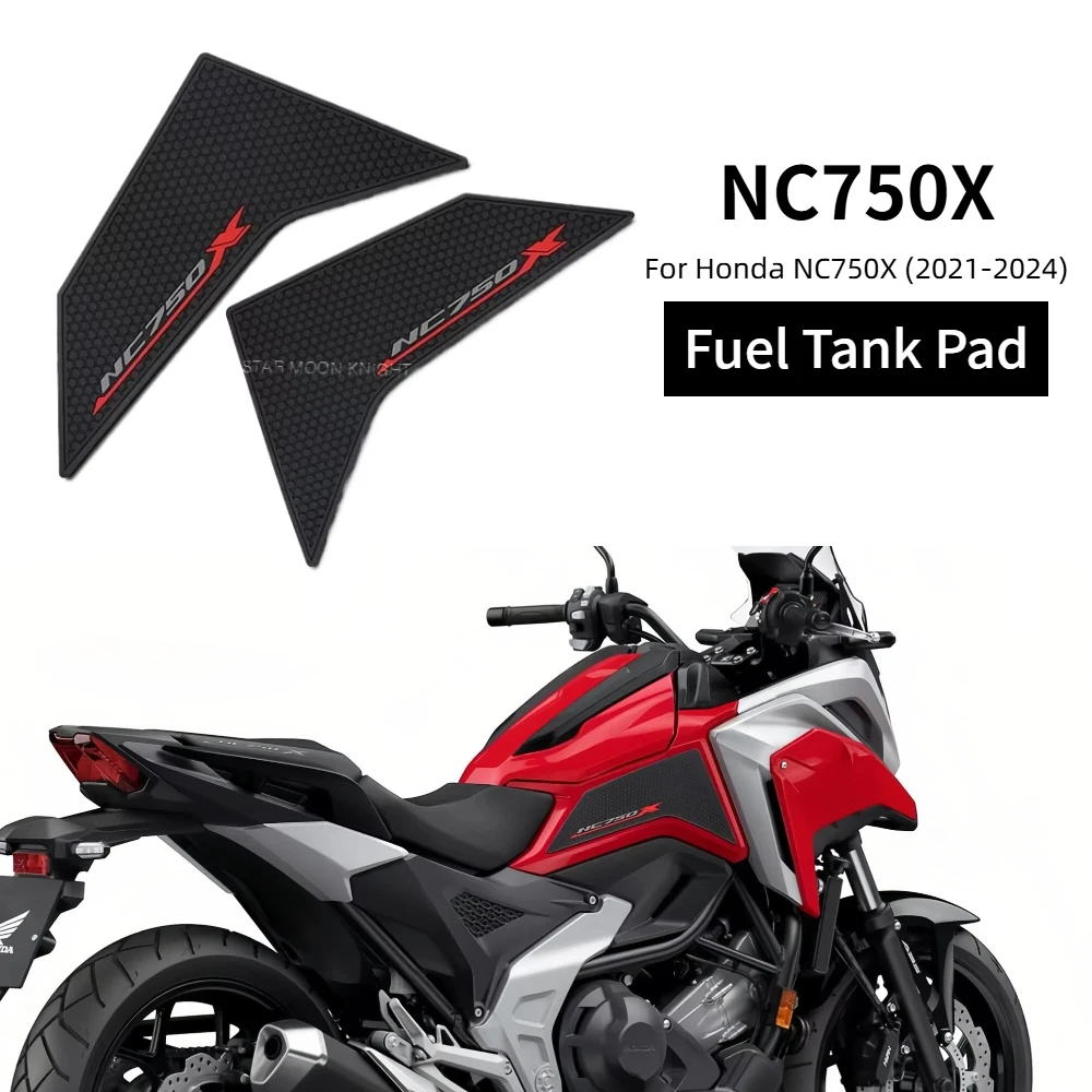 ホンダ-nc750x-nc-750-x-2021-2024-バイク用タンクパッド-サイドパッド-プロテクター-ステッカー-デカール-ガスニーグリップ-トラクションパッド-タンクパッド