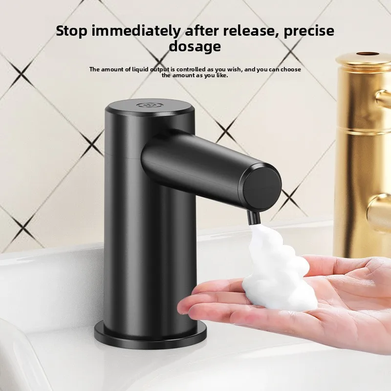 

Kitchen Sink Automatic Sensor Dishwashing Foam Press Dispenser Faucet-type Soap Dispenser Electric Hand Sanitizer USB Model
