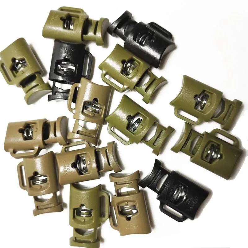 5szt/lot Outdoor Outdoor Quick Release Buckle Akcesoria myśliwskie Pasek kamizelki Klamra linowa