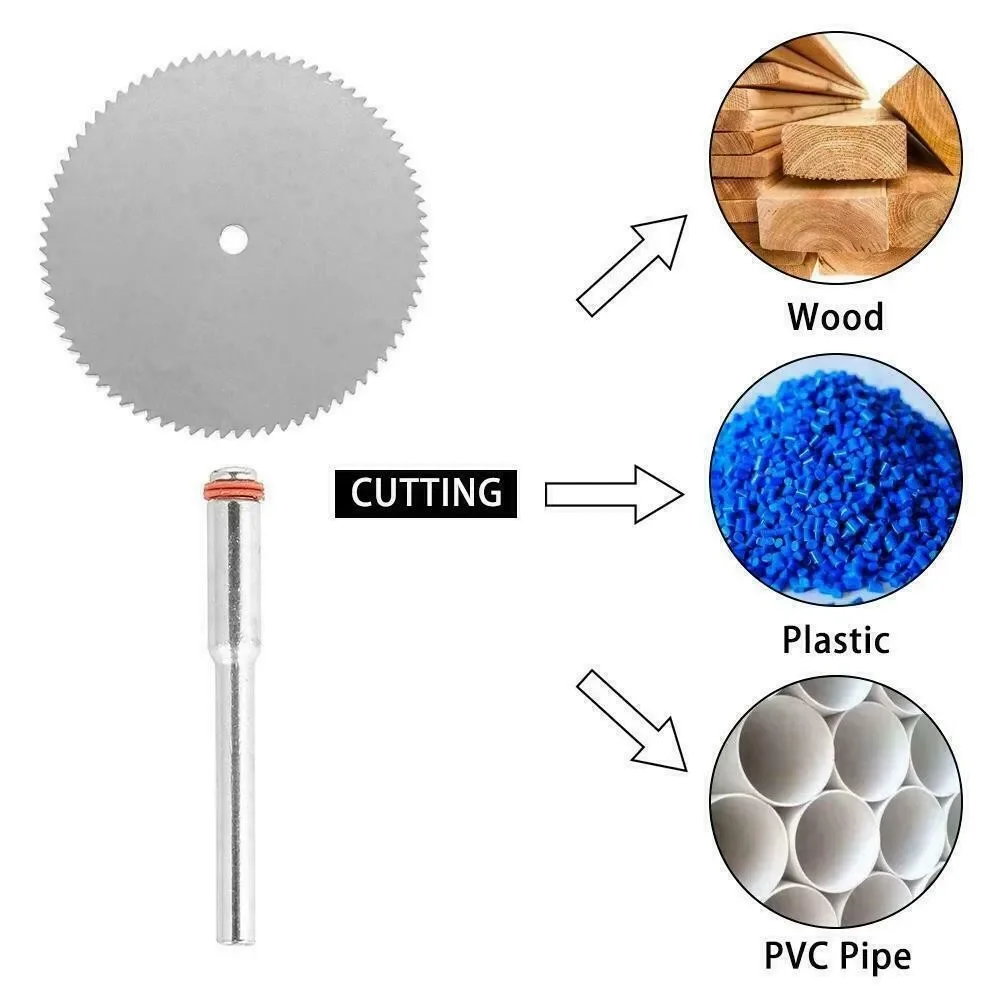 Outils de coupe pratiques en acier au carbone, outil oscillant, non utilisé avec mandrins, article non endommagé, emballage d'origine, 10 pièces