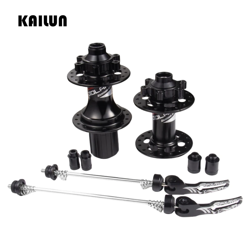

Mountain bike road bike aluminum alloy flower drum four bearings 32 hole 8-12 speed HG tower base quick release disc brake hub