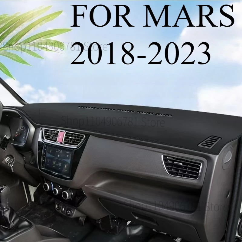 FOR MARS 2018-2023 Car Dash Mat Dashmat Dashboard Mat Cover Sun Shade Dash Board Cover Carpet Accessories