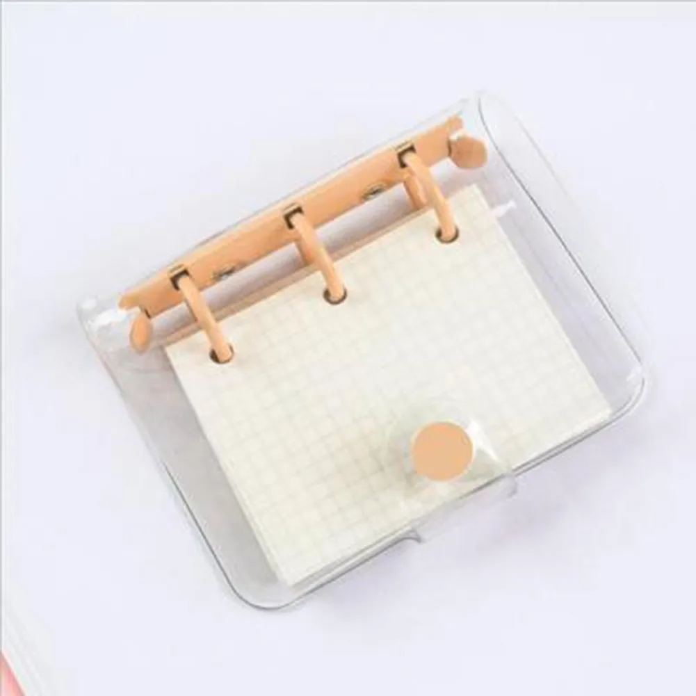 Mini 3 Holes Notebook Loose Leaf Notepad Ring Binder Hand Book Kawaii Planner School Journals Korean Stationery School Supplies