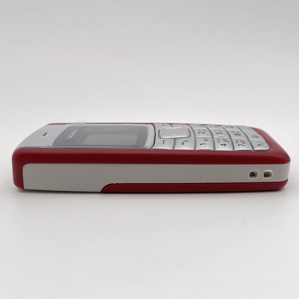 هاتف Nokia 1112 مكبر الصوت المجدد غير مقفول، لوحة المفاتيح العبرية العربية الروسية، حالة جيدة