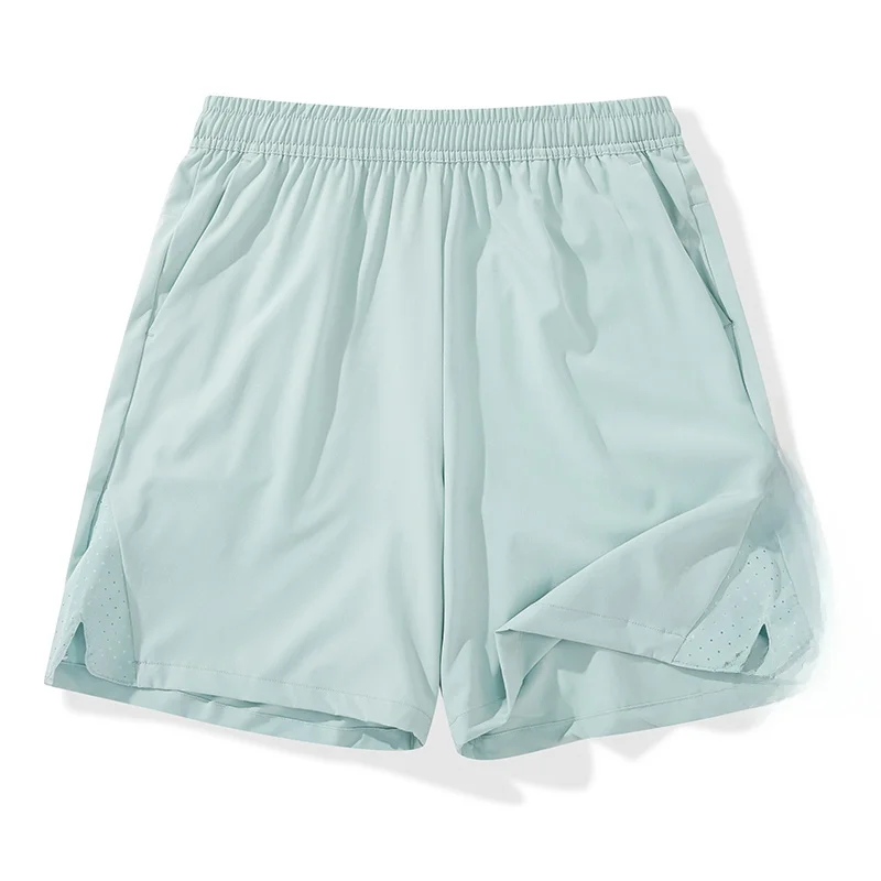 

Мужские спортивные брюки из ледяного шелка для бега и фитнеса, дышащие, для активного отдыха, альпинизма и бадминтона