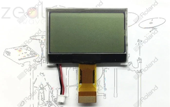 مسجل شاشة LCD لـ Roland ، الشاشة الأصلية ، الملحقات ، صانعات ، R05