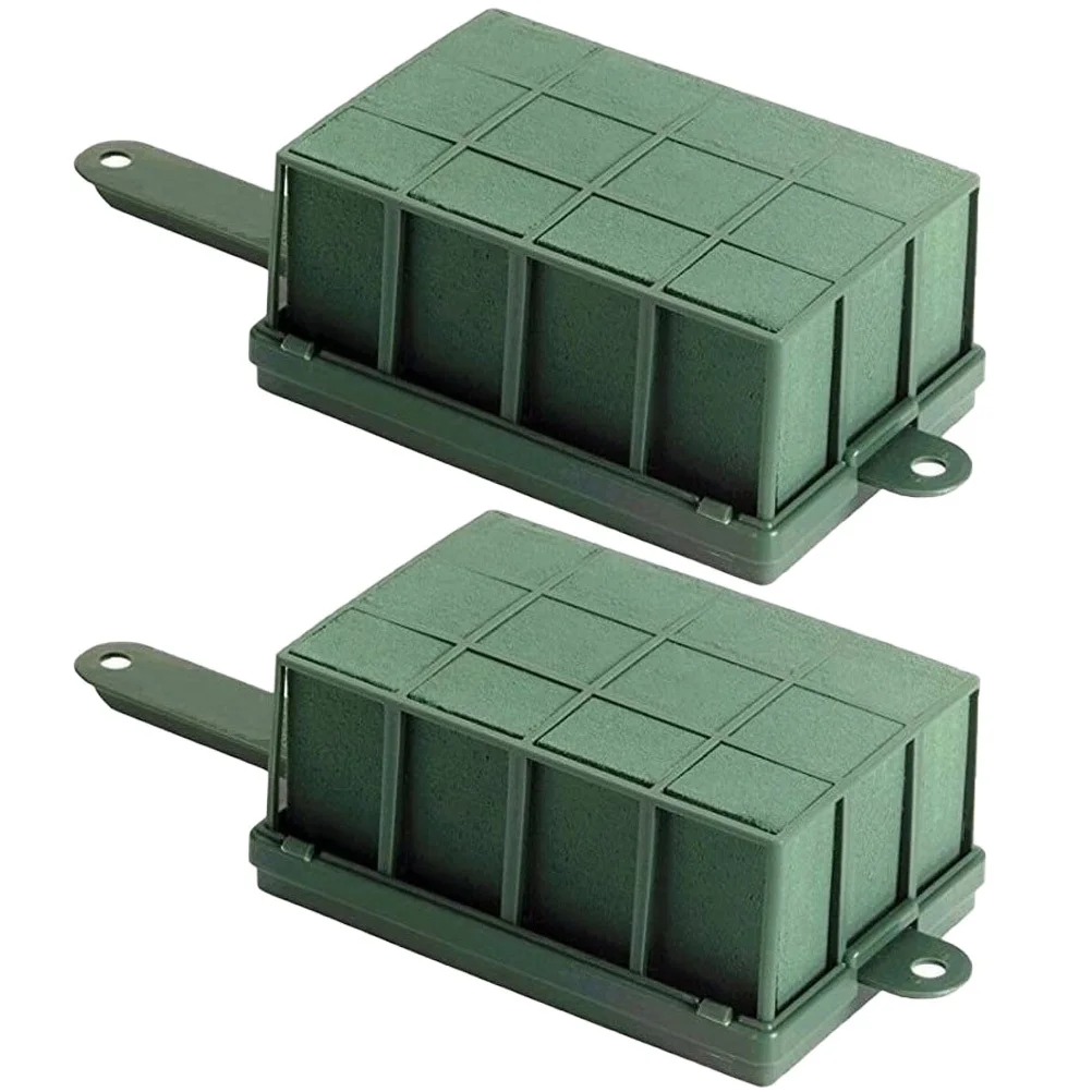 2 قطعة قفص رغاوي الأزهار قسط امتصاص الماء تشكيلة زهور أداة لحفل الزفاف Diy بها بنفسك قاعدة الأزهار إمدادات حديقة خفيفة الوزن