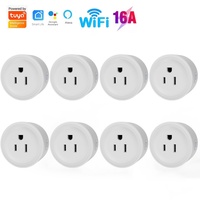 Tuya Smart Plug WiFi Socket 10A 16A with Power Monitoring US Canada Mexico Peru Japan Timing Voice Control Support Alexa Google