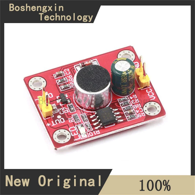 1Pcs Sound sensor module microphone sound control delay direct drive LED motor drive board DIY small electric fan