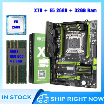 HUANANZHI X79 motherboard Combo Xeon E5 2689 4x8GB 32GB 1600MHz 12800R DDR3 ECC REG memory kit