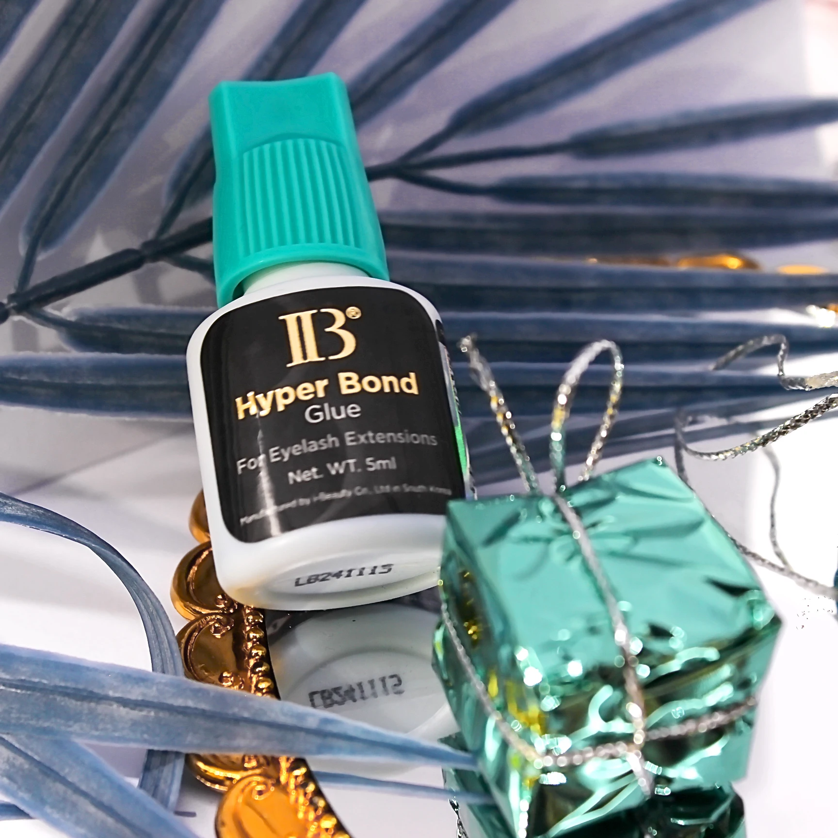 1 ボトル IBeauty ハイパーボンド接着剤偽まつげエクステンション IB 接着剤 0.5 秒速乾性長期的な韓国美容ショップ強力な供給