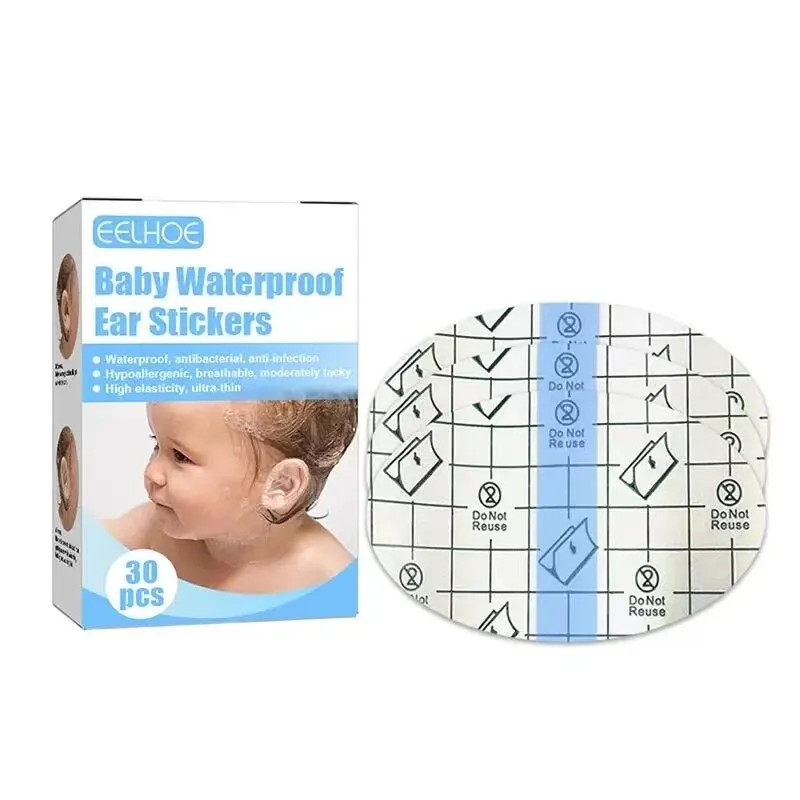 Baby Waterproof Ear Stickers Swimming Infant Disposable Nursing Ear Patch for Children Holiday Present Health Care