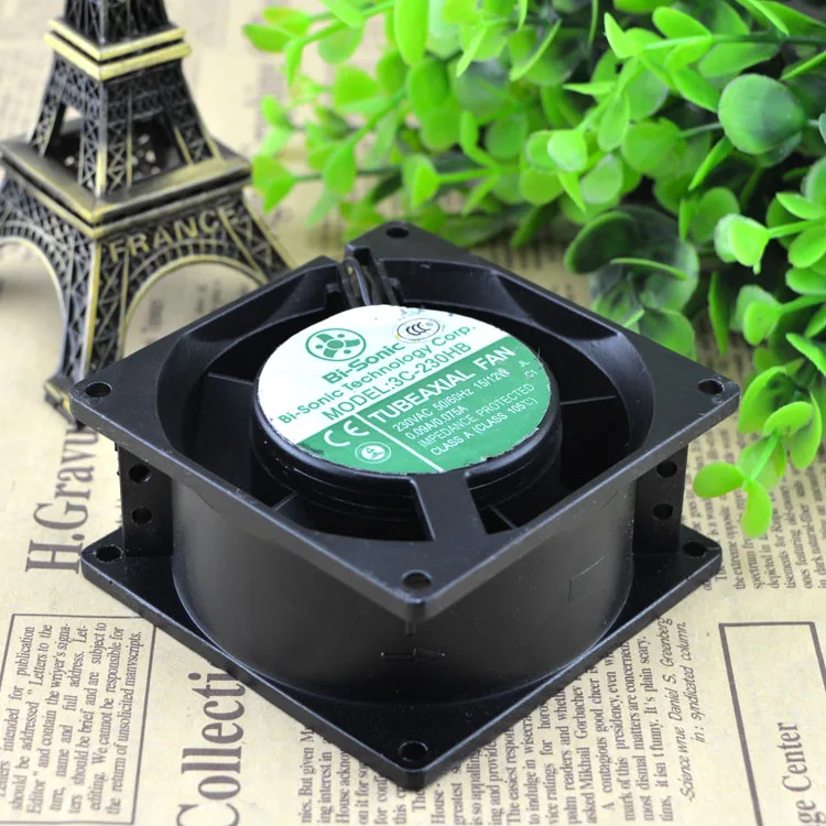 НОВЫЙ ОРИГИНАЛЬНЫЙ ВЕНТИЛЯТОР 3C-230HB 230 В переменного тока 8038 80*80*38 мм 8 см НОВЫЙ ОРИГИНАЛЬНЫЙ ВЕНТИЛЯТОР 3C-230HB 230 В переменного тока 8038 80*80*38 мм 8 см