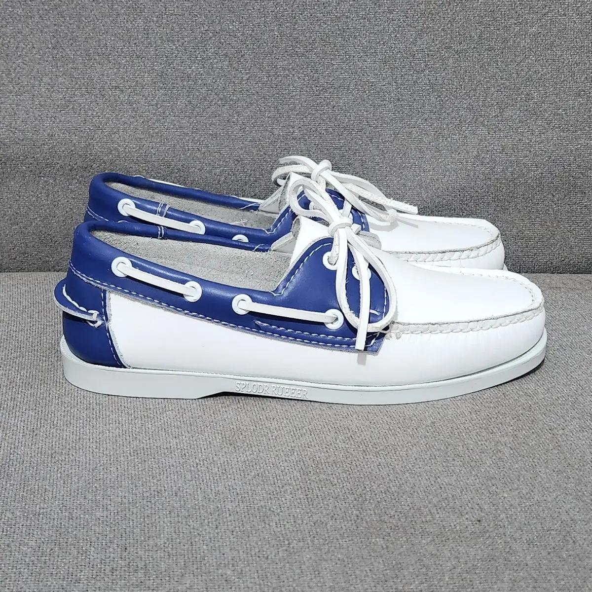 white green