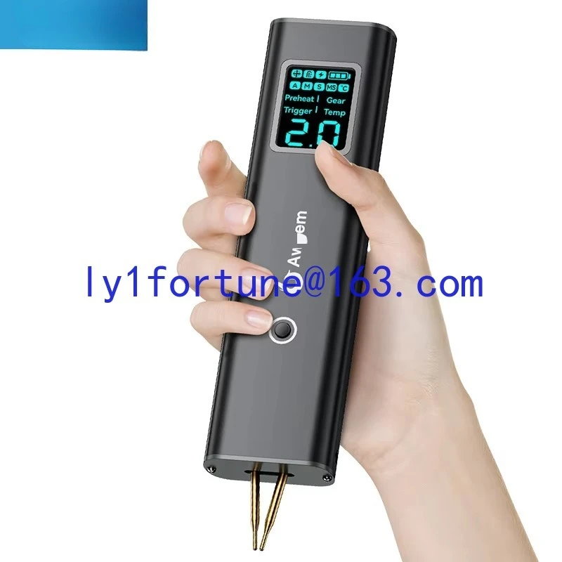 

Хит продаж, ручной аккумуляторный аппарат для точечной сварки с 90 регулируемыми шестернями для сварки 18650, 2 м, никель-железо, нержавеющая сталь