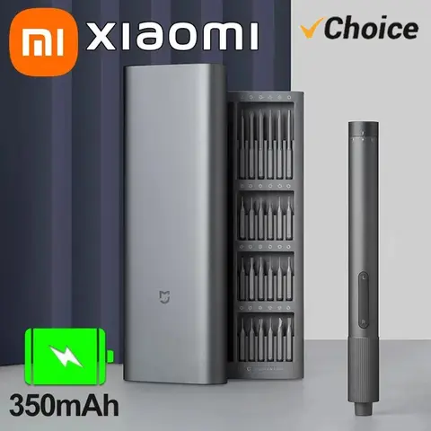 2025 New Xiaomi Mijia Electrical Precision Screwdriver Kit Type-C Rechargeable 2 Gear Torque 400+ Screw S2 Steel Precision Bit