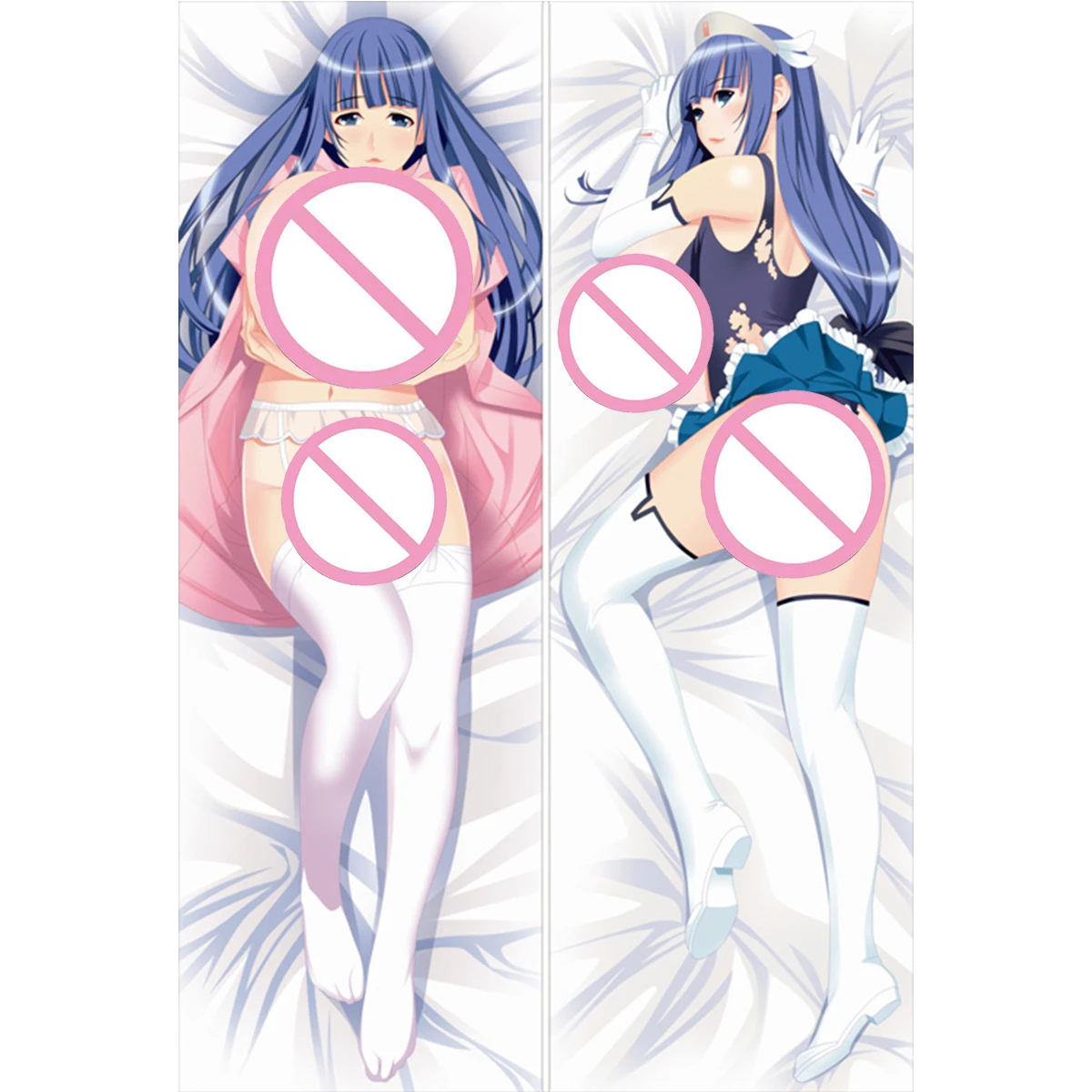 Anime Sexy Mature Female Kajo Ayame Dakimakura Akiko Pillow Cover The Royal Elder Sister Characters Long Hugs Body Pillowcase