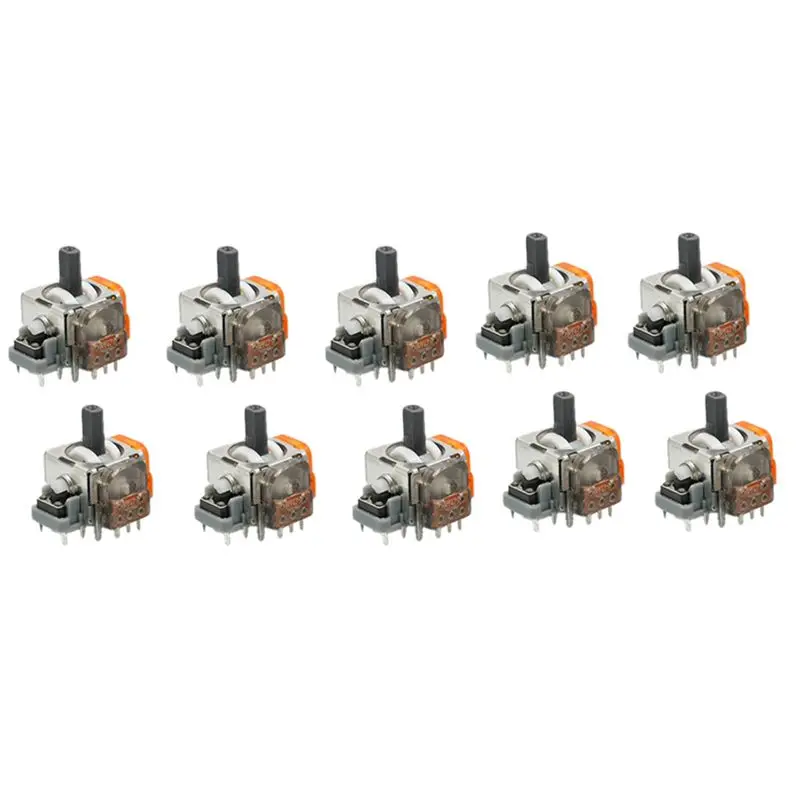 

5 пар электромагнитных джойстиков TMR с защитой от дрифта, сменные контроллеры для ремонта геймпадов PS4