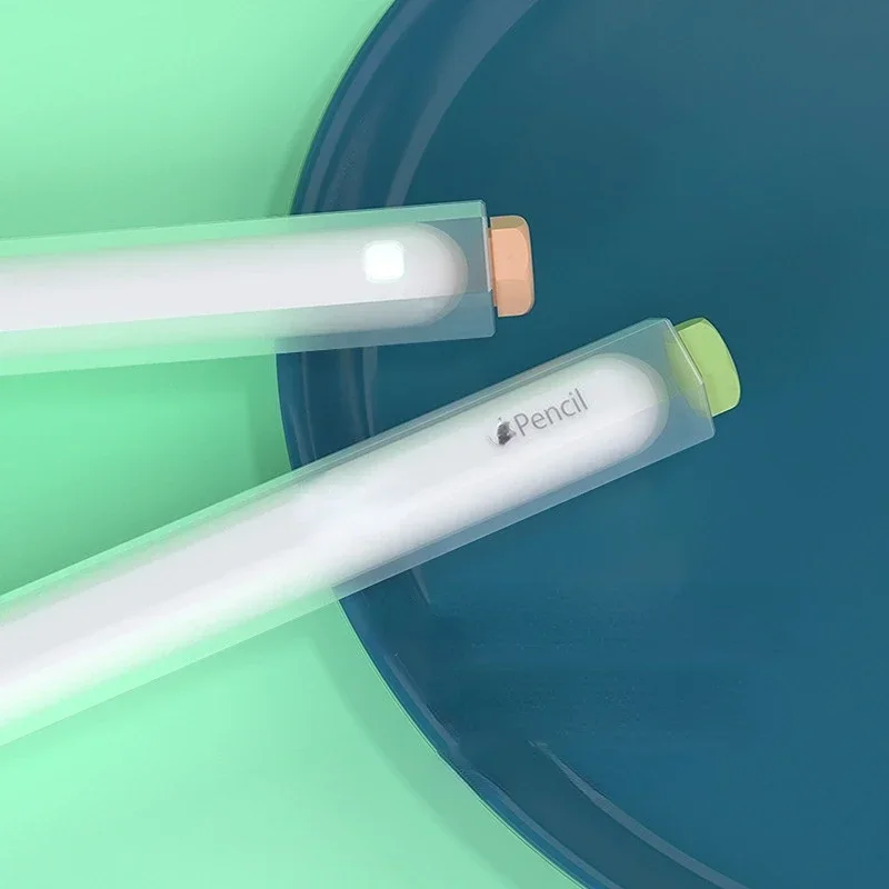 Silikonowe etui na rysik do ołówka Apple 2 dopasowane kolorystycznie etui ochronne antypoślizgowe Anti-fall For iPad Pen 2 Cover