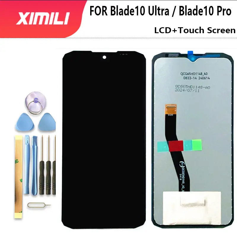 شاشة عرض LCD أصلية DOOGEE Blade 10 + شاشة لمس 100% مجربة بديل محول رقمي LCD لهاتف doogee Blade10 Ultra /10 Max /10 Pro