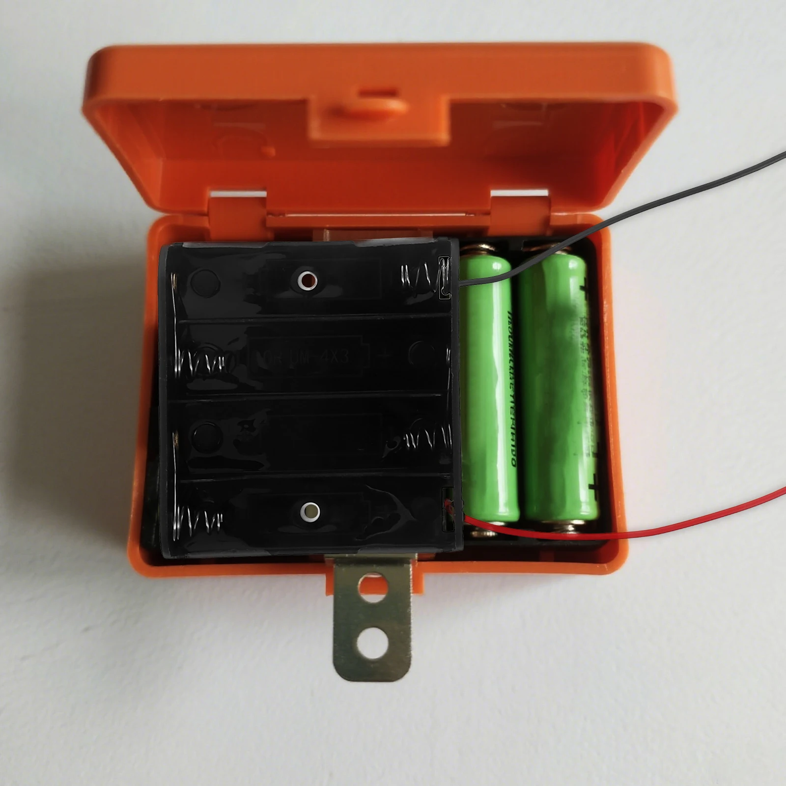 

12 pcs Industrial Plastic Holder Case Box For Batteries Compact Durable Long Supply Diy Electronic