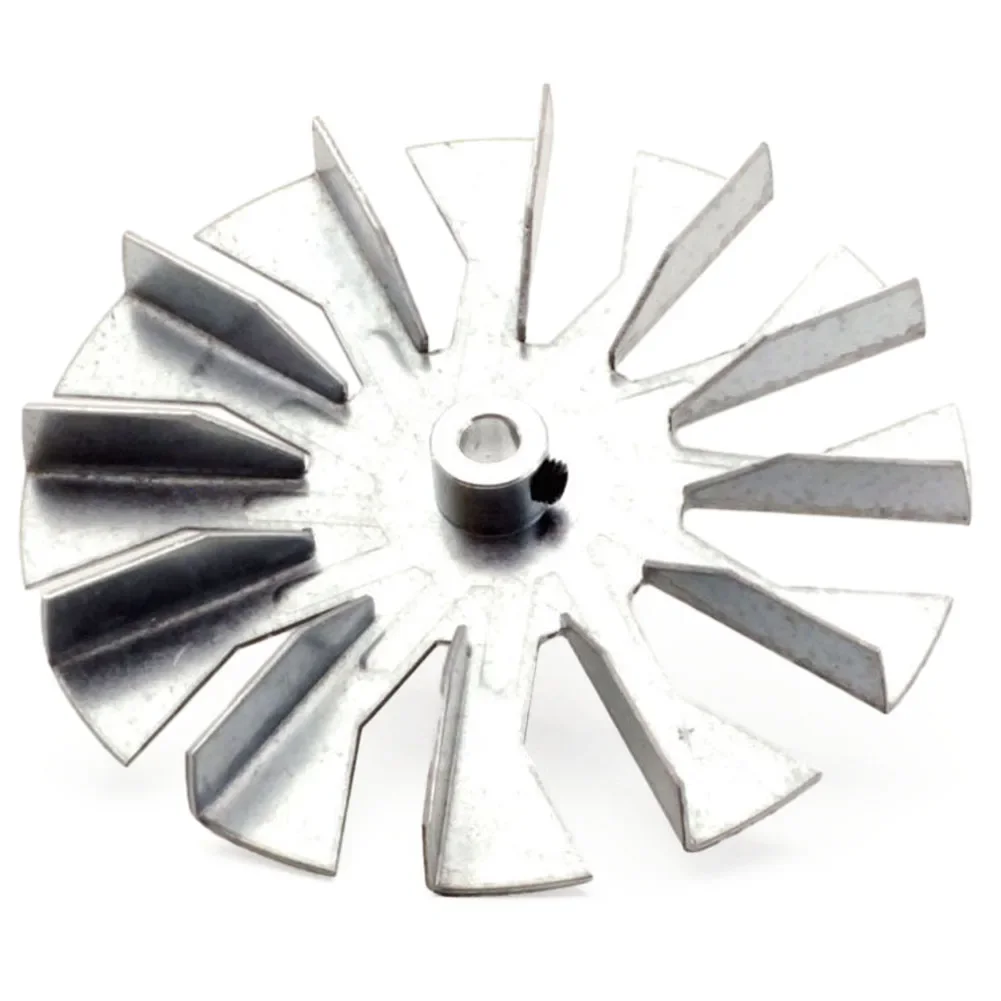 5inch Metal Fan Blade Replacement For The Combustion/Exhaust/Draft Motor Single Paddle Fan Blade Accessory Part