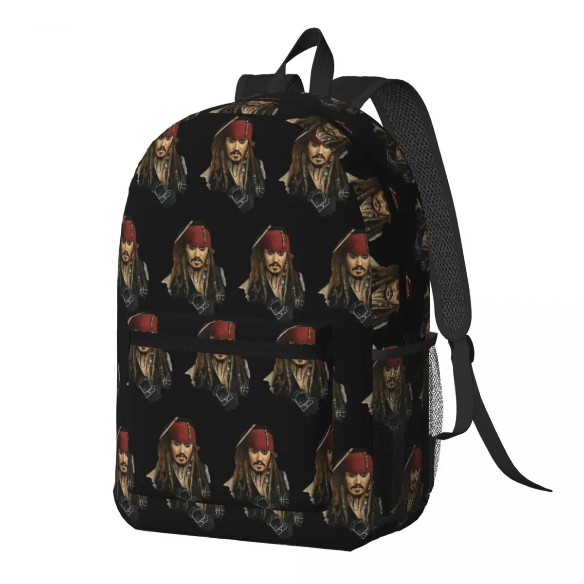 

Pirates Of The Caribbean Backpack Daypack Large Capacity Kids BookBag School Bag Shoulder Bags for Men Women