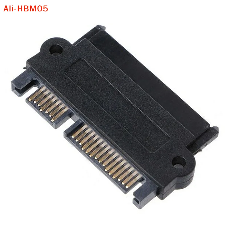 (HB05)SFF-8482 SAS 22 Pin To 7 Pin + 15 Pin SATA Hard Disk Drive Raid Plug Adapter