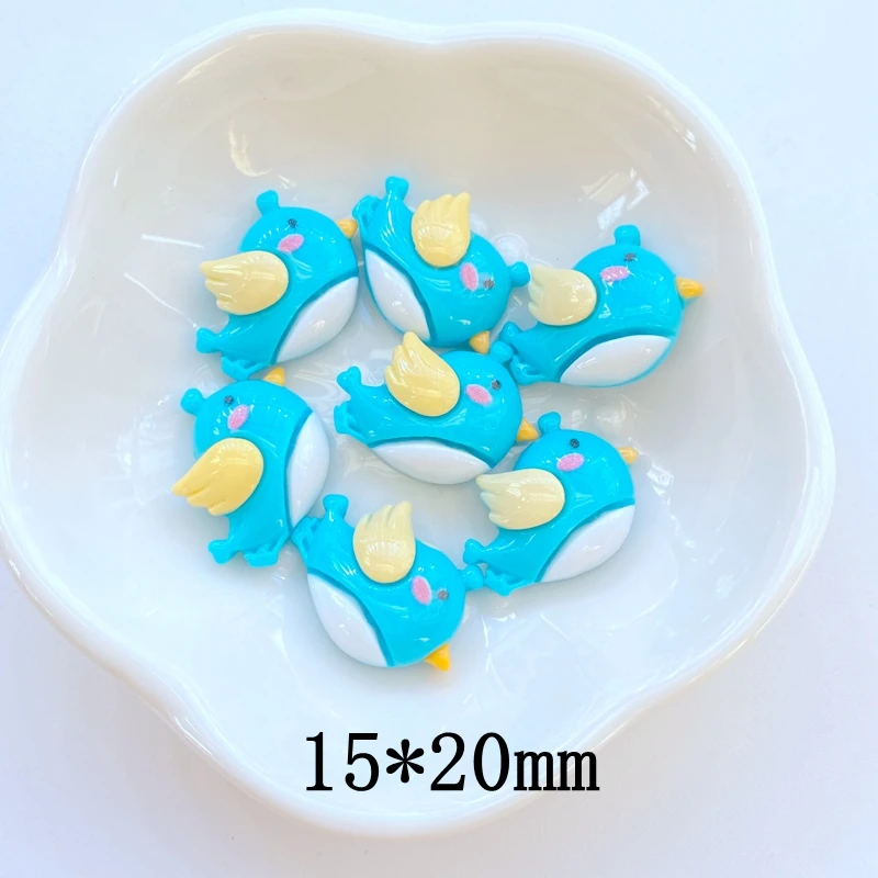 20Pcs New Resin Lovely Mixed Bee, Butterfly, Bird, Dragonfly Flat Back Cabochon Scrapbook DIY Embellishments Accessories
