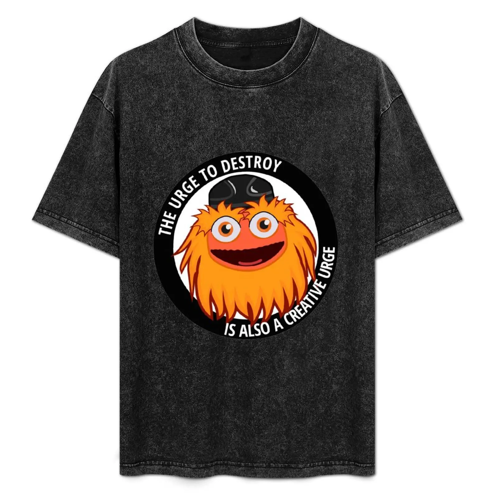 Gritty Meme The Urge to Destroy T-Shirt Sporty Casual Quick Dry T-Shirt