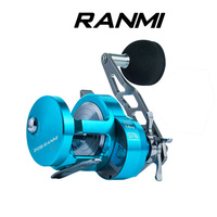 RYOBI RANMI BT50 Slow Jigging Wheel Max Drag 16KG 8+1BB Metal Fishing Reel
