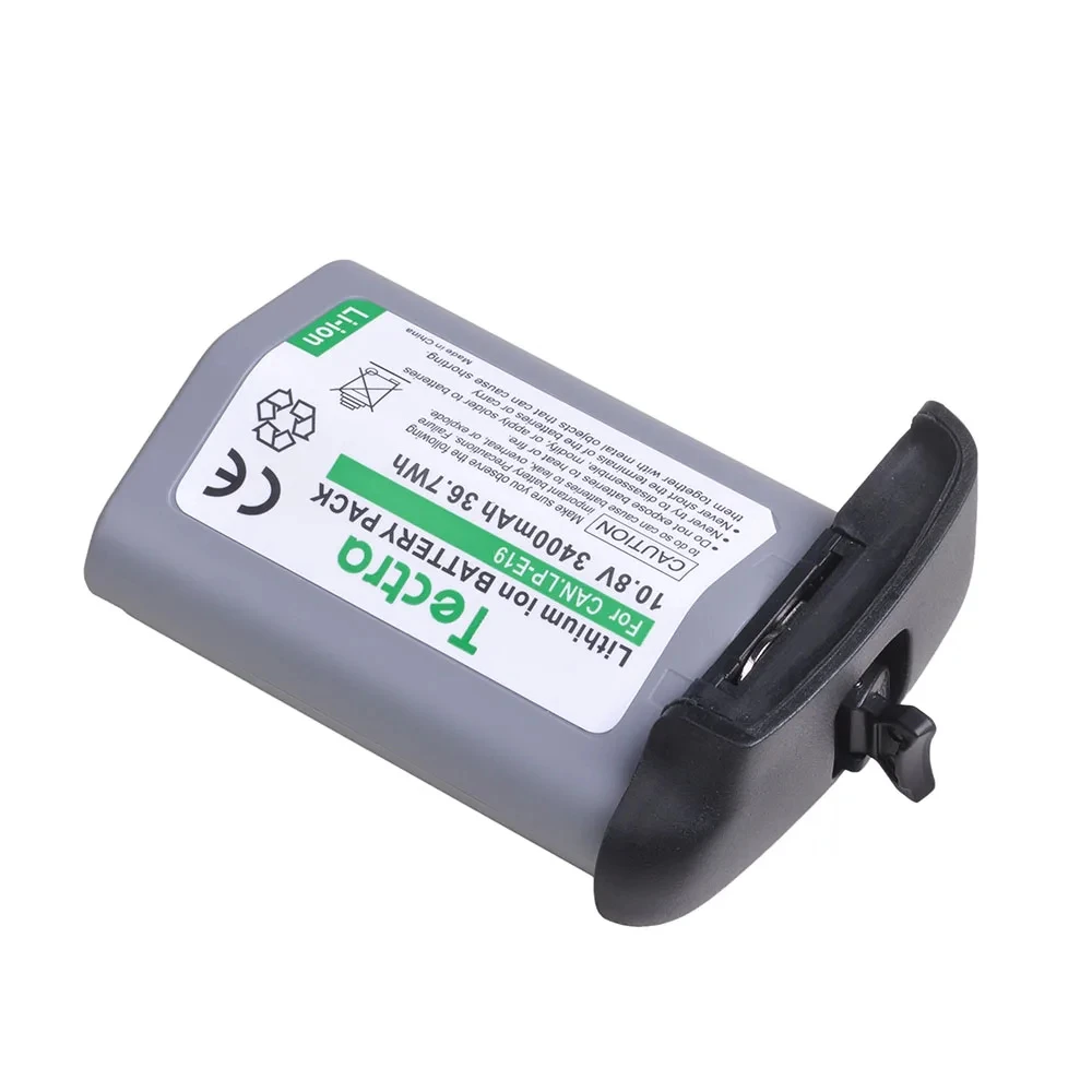 3400mAh LP-E19 Bateria Replacement LPE19 LP E19 Battery Pack for Canon LP-E19 EOS 1D X Mark II digital camera Accessories